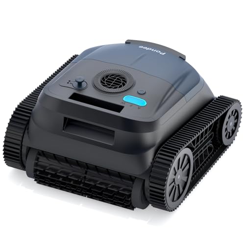 Pondee X5 Robot piscina limpa fundos e paredes, planeamento inteligente, autonomia de 180 minutos, 4 modos, retorno inteligente, limpa-fundos de piscina automático para piscinas enterradas de até 300
