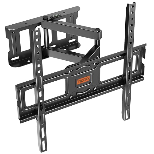 RICOO Suporte TV parede giratório inclinável televisão 30-55" (76-140 cm) S5144 braço articulado televisão LED/LCD/curvo VESA 200 x 200 - 400 x 400