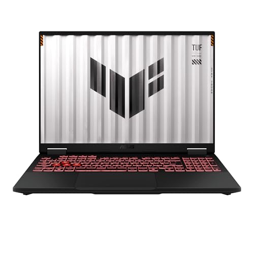 ASUS TUF Gaming A16 FA608UM-RV005 Computador portátil Gaming de 16" WUXGA 165Hz (AMD Ryzen 7 260, 32 GB RAM, 1TB SSD, NVIDIA RTX 5060 8 GB, sem sistema operacional), cinzento Jager - Teclado lado
