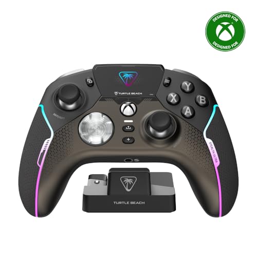 Turtle Beach Stealth Ultra Controlador de Juegos Inalámbrico con Base de Carga Rápida, Gatillos Ajustables y Pantalla de Comando para Xbox Series X|S, Xbox One y PC [con Licencia Oficial para Xbox]
