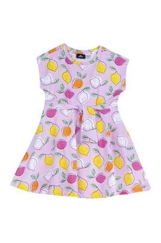 Chicco, Vestido de bebé rosa com mangas curtas, em algodão macio, desenhado na Itália, roupa para bebé de 0 a 24 meses, ideias de presente para o nascimento