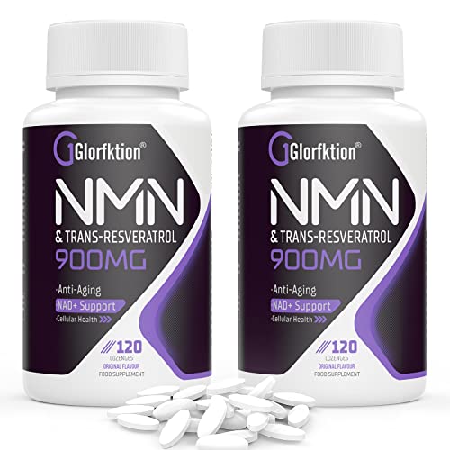 Comprimidos sublinguais 99% trans-resveratrol 900 mg | 120 comprimidos de ação rápida melhorados com pimenta preta para máxima absorção, 950 mg por comprimidos (120 unidades (embalagem de 2))