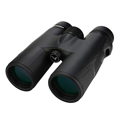 Svbony SV47 Prismáticos, 10 x 42 binóculos para adultos, HD FMC Optics Bak4 Prism, binóculos impermeáveis anti-nevoeiro para caça, fauna e selvagem, assistir aos jogos