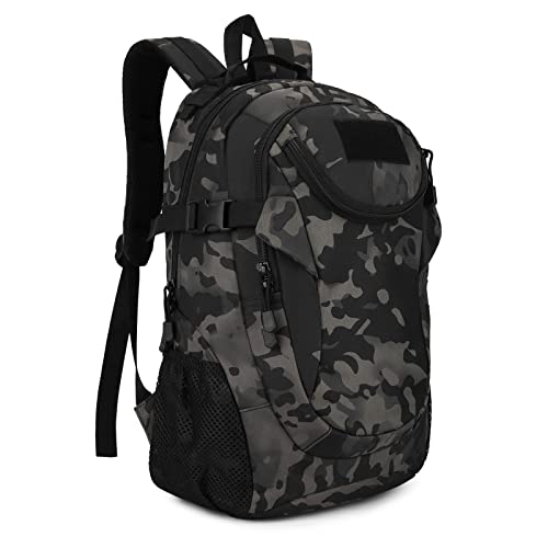 Selighting Mochila de assalto, estilo tático militar, 25 litros, mochila escolar leve para jovens, mochilas para homem, mochila escolar, casual e desportiva, apta para caça, acampamentos, ciclismo e viagens