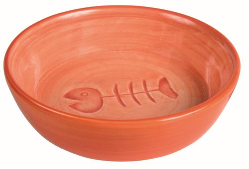 TRIXIE Alimentador de cerâmica para gatos, cores aleatórias