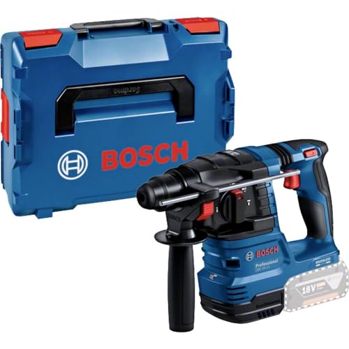 Bosch Professional 18 V System martelo perfurador a bateria GBH 18 V-22 (com SDS Plus, indicado para perfurar orifícios entre 6 mm e 10 mm, KickBack Control e Vibration Control, em L-BOXX)