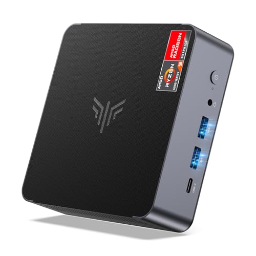NiPoGi EJOOY MD Mini PC Ryzen 9 6900HX (até 4,9 GHz), 32 GB DDR5 4800 MHz/1 TB M.2 NVME SSD Mini computador W-11 Pro, 4K @ 60 Hz Quad-Screen-Display USB4 Type C+ HDMI*2, W-W-W-W-W-W-W, W, W, W-111,W