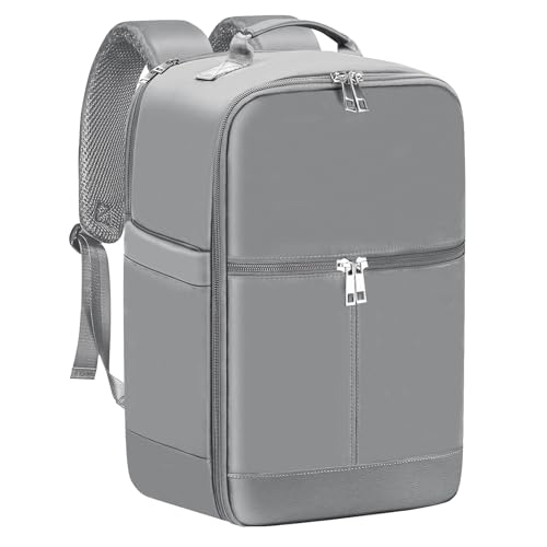 OTAHGK Mochila de viagem cabine avião 40 x 20 x 25 para Ryanair mochila de viagem, cinzento, Casual