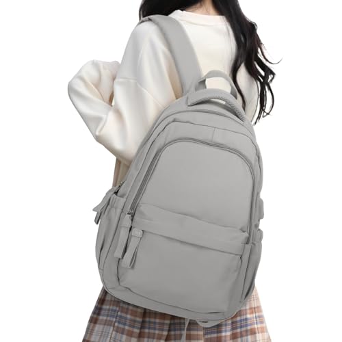 HYC00 Mochilas portátil mulher, 14 polegadas mochila escolar adolescente mochilas instituto menina mochilas escola mochila universitária mochila mulher trabalho impermeável tipo casual pack