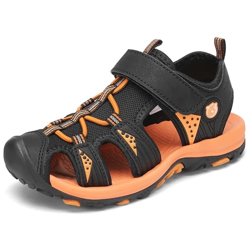 Mishansha Meninos sandálias fechadas meninas trekking verão sapatos ao ar livre respirável