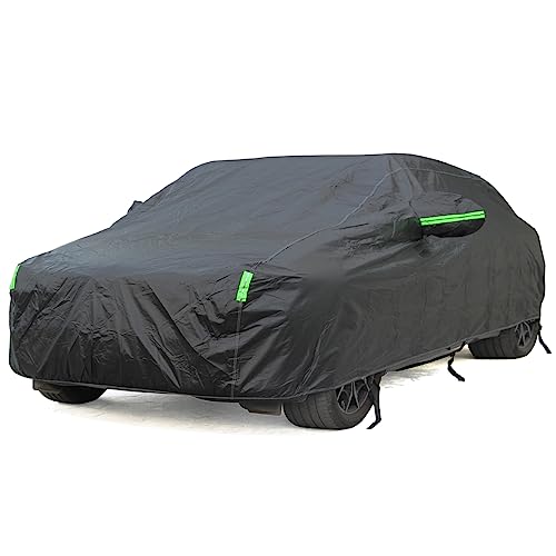 BEXITA Capa de carro exterior cobre carros de algodão impermeável capa de carro respirável exterior interior capa de carro para Berlim; tamanho: XL: Max510 cm