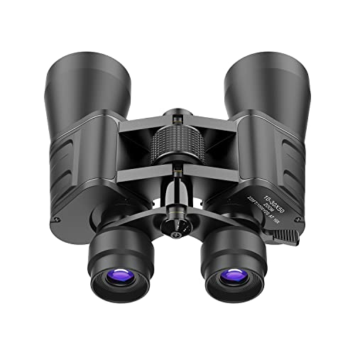 APEXEL 10-30 x 50 óptico Zoom binóculos desempenho para adultos e crianças, visão noturna, impermeável, lente BK7 Prism/FMC, binóculos HD para observação de pássaros, concertos