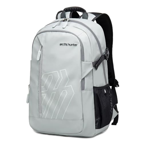 BAIGIO Mochila de viagem grande unissexo de 35 l com compartimento para portátil de 15,6 polegadas, impermeável, para mulher e homem, mochila desportiva com alça para caminhadas, caminhadas, viagens,,