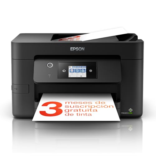 Impressora a jato de tinta multifuncional WorkForce Pro WF-3820DWF A4 com conectividade sem fios e 3 meses de assinatura de tinta ReadyPrint