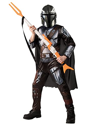 Rubies Fato oficial da Disney The Mandalorian para crianças, L (8-10 anos) 128 - 140 cm