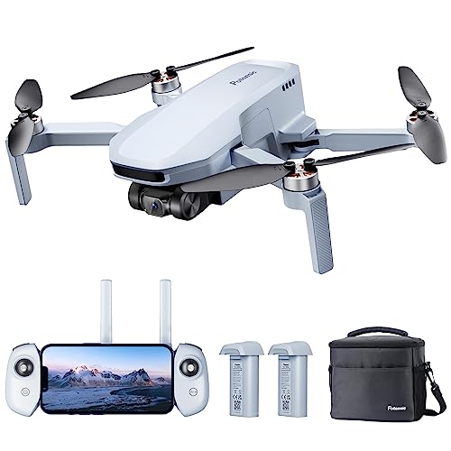 Potensic ATOM SE Combo GPS drone com câmara 4K, 62 m de voo, menos de 249 g, EIS, transmissão máxima de 4 km, velocidade máxima de 16 m/s, tecnologia ShakeVanish, FPV com auto-retorno para adultos, C0