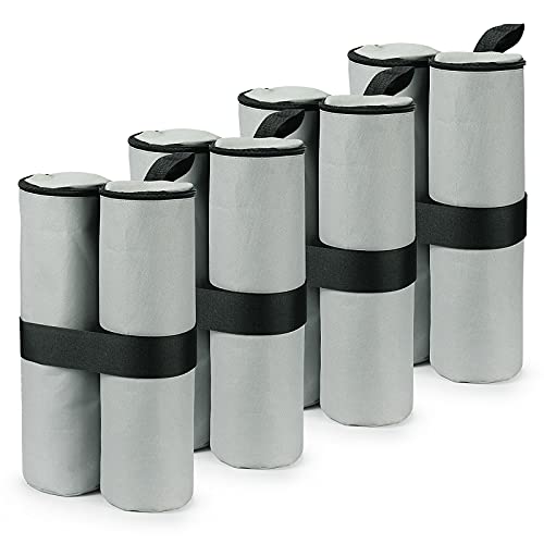 RIOGOO 4 peças-Pack pesos para tendas malas pesadas de areia costurada de grau industrial para trabalho pesado, pesos de pernas para Pop-up Canopy tenda pés carregados