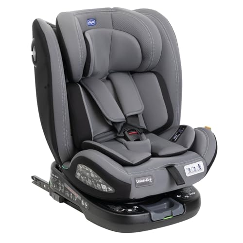 Chicco Carteira única para automóvel Evo I-Size, 0 a 36 kg, com homologação ECE R129/03, Isofix rotativa a 360° e dobrável, grupo 0/1/2/3, de 0 a 12 anos