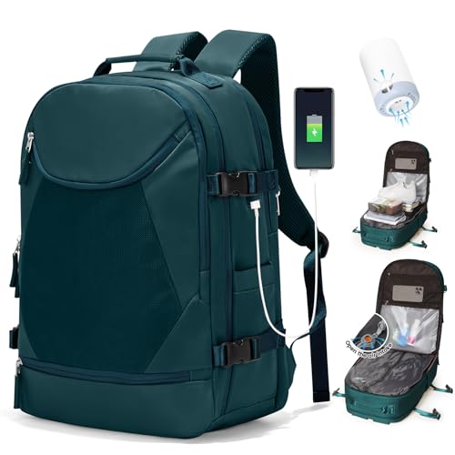 SZLX Mochila a vácuo com bomba mochila viagem cabine avião 40 x 20 x 25 mulher Ryanair bagagem de mão 40 x 30 x 20 Ryanair malas de viagem 45 x 36 x 20 Easyjet mala portátil 14 polegadas homem com