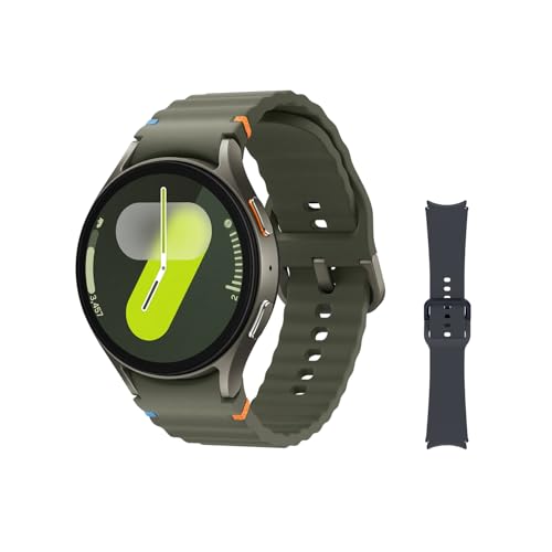 Samsung Galaxy Watch7 4G LTE correia - Smartwatch 44 mm, controlo de saúde, acompanhamento desportivo, verde (versão espanhola)