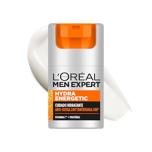 L'Oréal Paris Men Expert Hydra Energetic cuidado hidratante antifadiga 24h, 50 ml