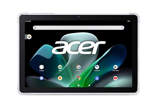 Acer Iconia Tab M10 Tablet WUXGA de 10" (1920 x 1200, fagor MediaTek Kompânio 500, 4 GB de RAM, 64 GB, Bluetooth, USB-C, Wi-Fi, MicroSD, áudio, câmara frontal e traseira, Android 1110 2) Cor P Lateado