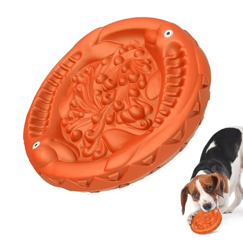 RUXAN Brinquedo para cão inestrutíveis, brinquedos duros morder para cães, superfície convexa resistente brinquedos interativos para cachorro de cães pequenos médios e grandes