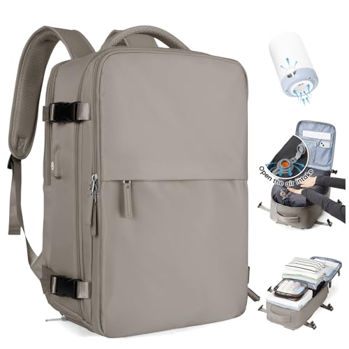 SZLX Mochila viagem cabine avião 40 x 20 x 25 mulher Ryanair mochila viagem a vácuo com bomba malas de viagem bagagem de mão malas de viagem cabine 45 x 36 x 20 Easyjet mochila para portátil com cabo