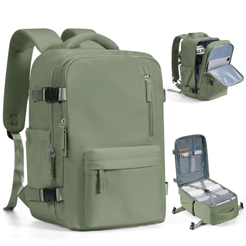 BJLFS Mochila de viagem cabine avion 40 × 30 × 20 para Ryanair mochila a vácuo bagagem de mão 40 x 20 x 25 Ryanair malas de viagem cabine mala de viagem mulher para cabine avião mochila portátil 14