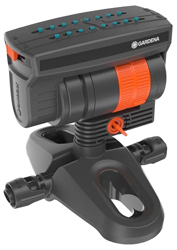 Gardena Sistema Micro-Drip aspersor quadrado OS 90: Aspersor para sistema de rega automático, ajustável em superfícies quadradas de até 90 m², técnica de conexão Quick & Easy (13325-20)