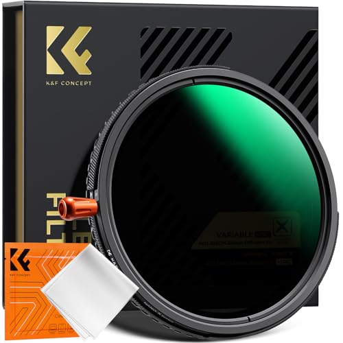 K&F Concept Nano-Xcel 67 mm Filtro variável ND2-32 & Black-Mist 1/4 & Polarizador 3 EN 1,ND2-32 densidade neutra & CPL & Black Difusão 1/4 filtro com pano de limpeza