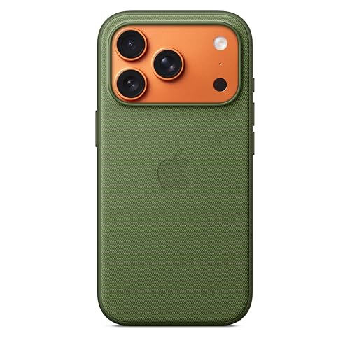 Apple Capa de trança técnica com MagSafe para iPhone 17 Pro, verde ​​​​​​​​​​​​​​