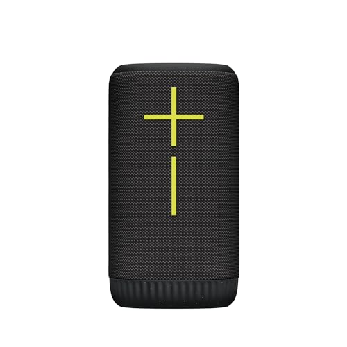 Ultimate Ears EVERBOOM, Altifalante Bluetooth portátil sem fio, graves potentes, som imersivo de 360 graus, impermeável IP67, frota, bateria de 20 horas, rádio de ação 55 m - preto
