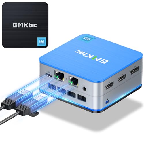 GMKtec G2 Plus Mini PC, Intel Twin Lake N150 (4C/4T) até 3,6 GHz, mini computador de mesa W-11 Pro, 12 GB LPDDR5 RAM, 256 GB SSD, WiFi 6, BT5.2
