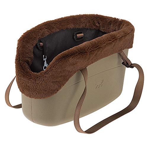 Ferplast Saco para cães, artigo para animal de estimação, torora, M/castanho