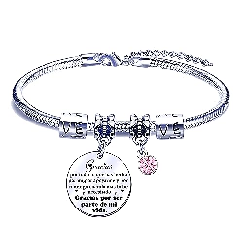 POIUYTRE Pulseira amiga presente de amiga presente amiga aniversário Natal presente de graduação presentes para amigas presentes originais para amigas pulseira de melhor amiga