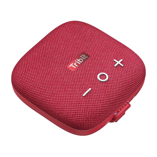 Tribit Tragbare Bluetooth Outdoor Lautsprecher: IP67 Wasserdichte Lautsprecher mit Leistungsstarkem Lautem Sound Kabellosem Stereo-Pairing und XBass für Outdoor-Reisen und Radfahren - StormBox Micro 2
