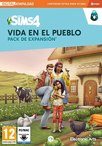 Los Sims 4 Vida en el Pueblo (EP11) Pack de expansión PCWin-DLC |Videojuegos |Código de descarga directa |Castellano