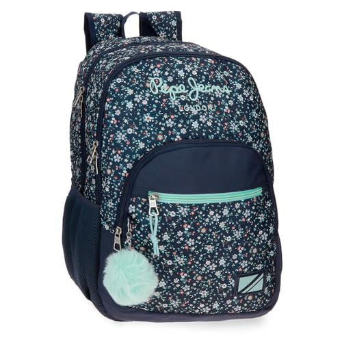 Pepe Jeans Alenka Estojo escoler, tamanho usado na mochila, carteira ou mala de Joumma Bags, Ganga, M, Mochila Pepe Jeans