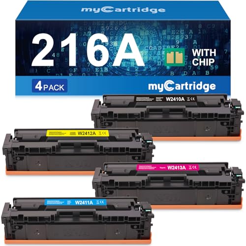 myCartridge 216A Toner compatível para HP Color Laserjet Pro MFP M183fw M182n Toner Replacement for HP 216A (com chip)