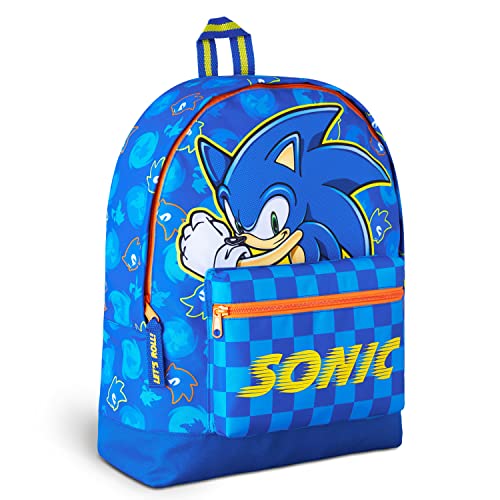 SONIC THE HEDGEHOG Mochila criança menina, mochilas escolares para crianças, presentes originais, mochila infantil, merchandising oficial