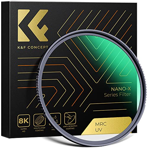 K&F Concept Nano-X 95 mm Filtro UV filtro de proteção, filtro MC UV slim de HD vidro ótico com 28 camadas revestimento nano