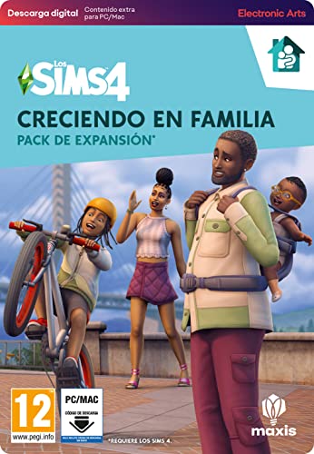 The Sims 4 Creciendo en Familia (EP13) PCWin | Codigo de descarga inmediato EA App - Origin | Videojuegos | Castellano Standard | Código Origin para PC
