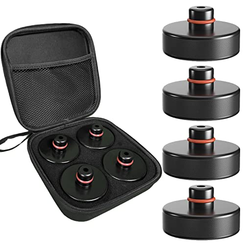 BANGTING Conjunto de 4 almofadas de borracha de gato impermeável, com estojo de armazenamento, acessórios compatíveis com veículos Tesla Model 3 / S/X/Y