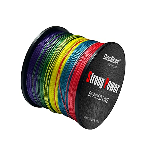 Dingbear, 437Yd-5000Yd, Linha de pesca trançada genérica, forte puxar, linhas de pesca