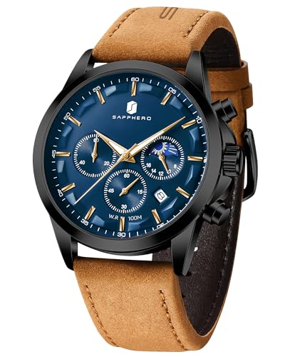 BY BENYAR Relógio para homem desportos casual aço inoxidável data analógica designer cronógrafo resistente à água relógio de quartzo para homem