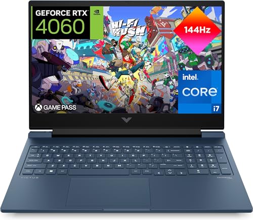 HP Victus 16-r1005ns Computador portátil Gaming de 16,1" (Intel Core i7-14700HX, 16 GB RAM, 1 TB SSD, NVIDIA GeForce RTX 4060 Graphics, sem sistema operacional) preto, teclado QWERTY Espanhol