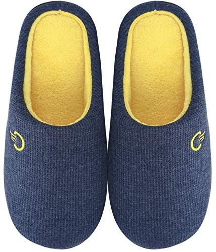 Mishansha Zapatillas de Estar por Casa Invierno Cálidas Suave con Espuma de Memoria, Unisex-Adulto