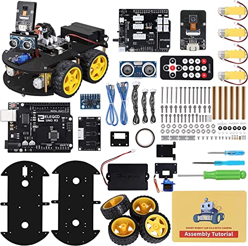 ELEGOO Kit de Coche Robótico Educativo y Stem de Juguete para Niño (Versión 4.0)