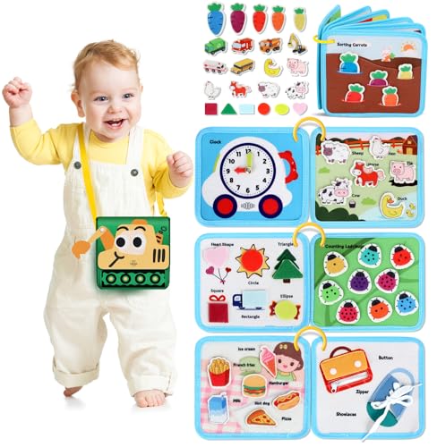 Lehoo Castle 12 em 1 Busy Board brinquedos crianças 2 3 4 anos, brinquedos Montessori livro Busy Book, tabuleiro sensorial de atividades jogo de educação precoce, presentes meninos e menina (tema